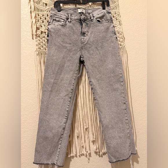 Kensie Denim - Kensie Women's Straight Leg Gray Jeans